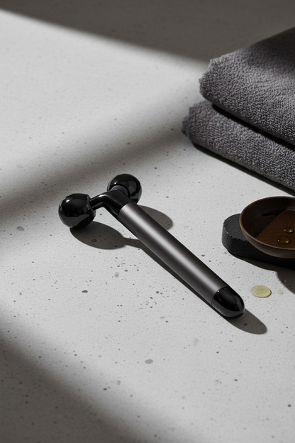 TITAN Facial Roller - Product shot minimalista